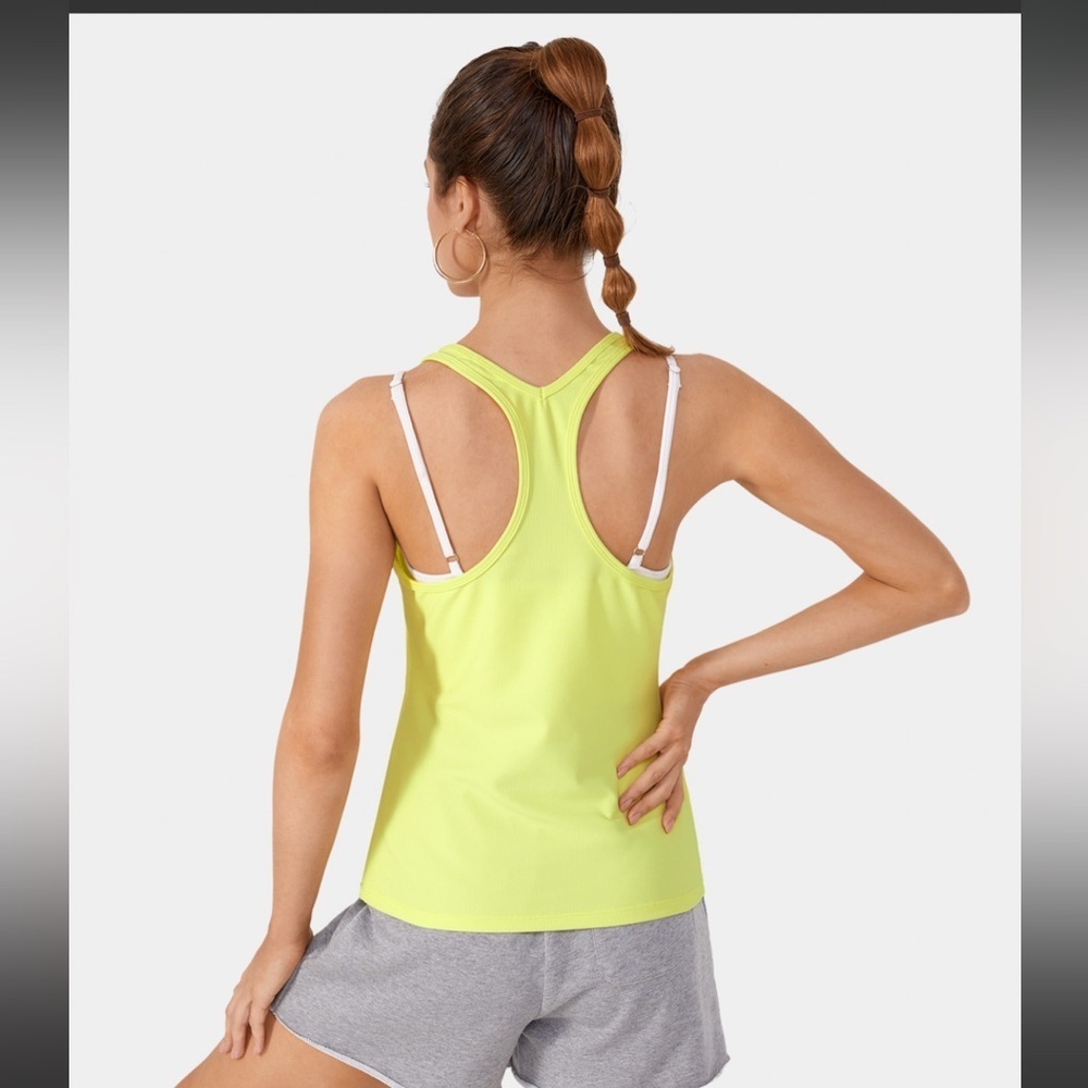 Patitoff® Flow Pet Hair Resistant U Neck Racerback Tank Top​​